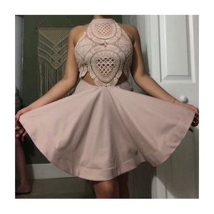 Pink dress (The Vintage Shop)